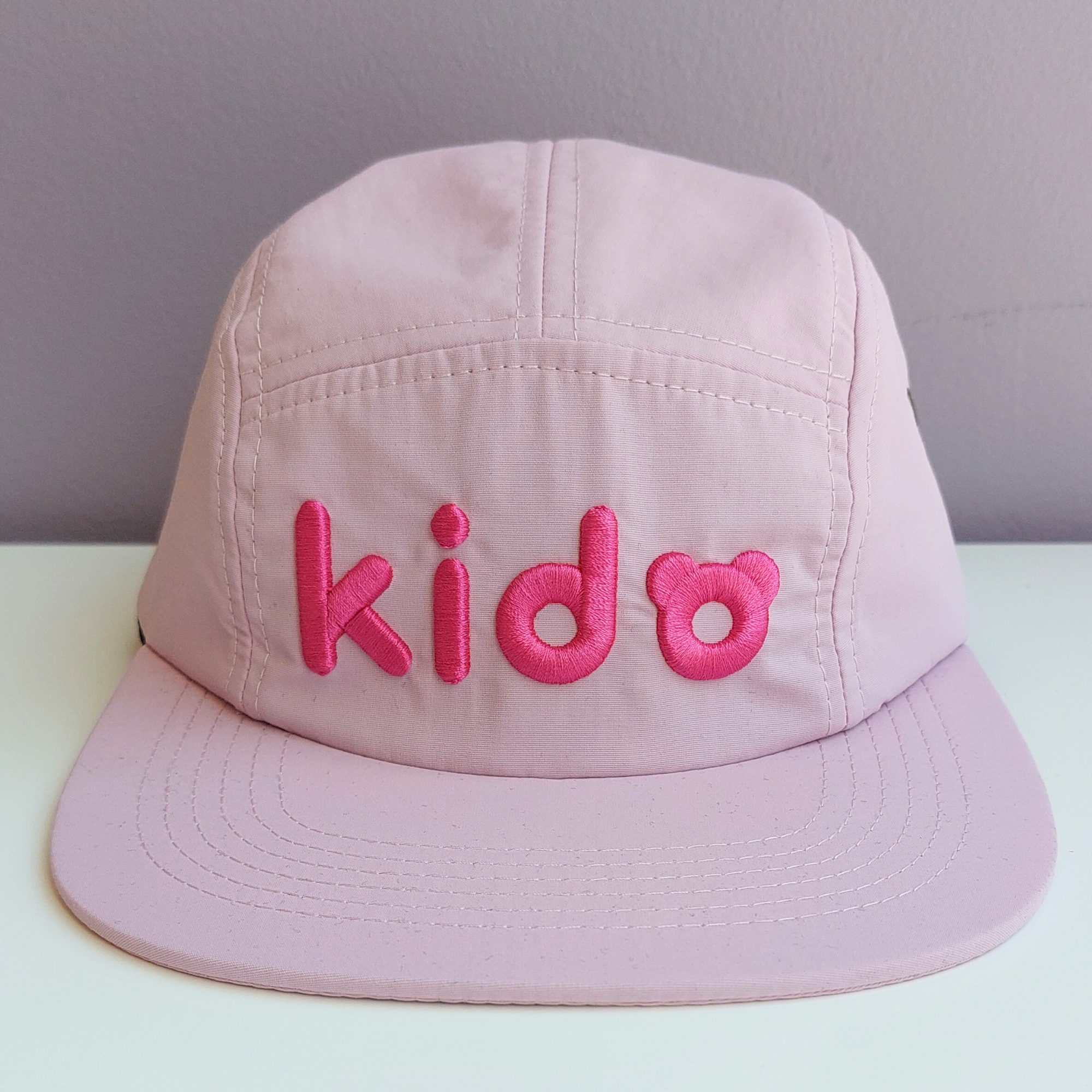 Kido 5 Panel Cap - Pale Pink