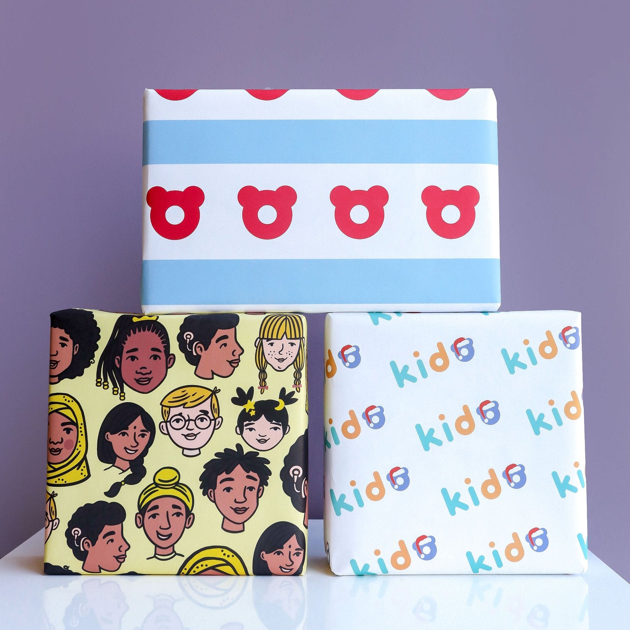 Beautiful Faces Gift Wrap