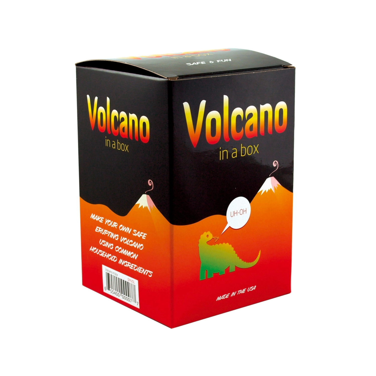 DIY Volcano In A Box