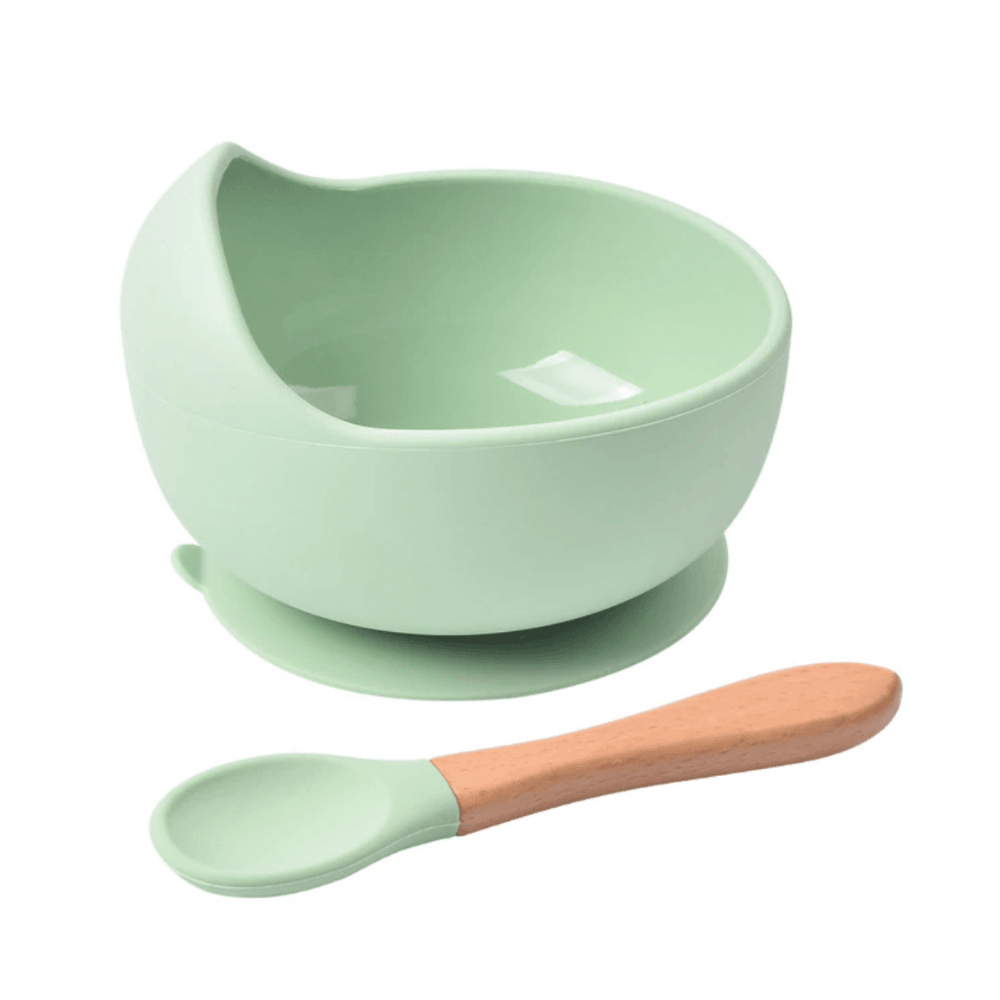 Silicone Bowl & Spoon Set