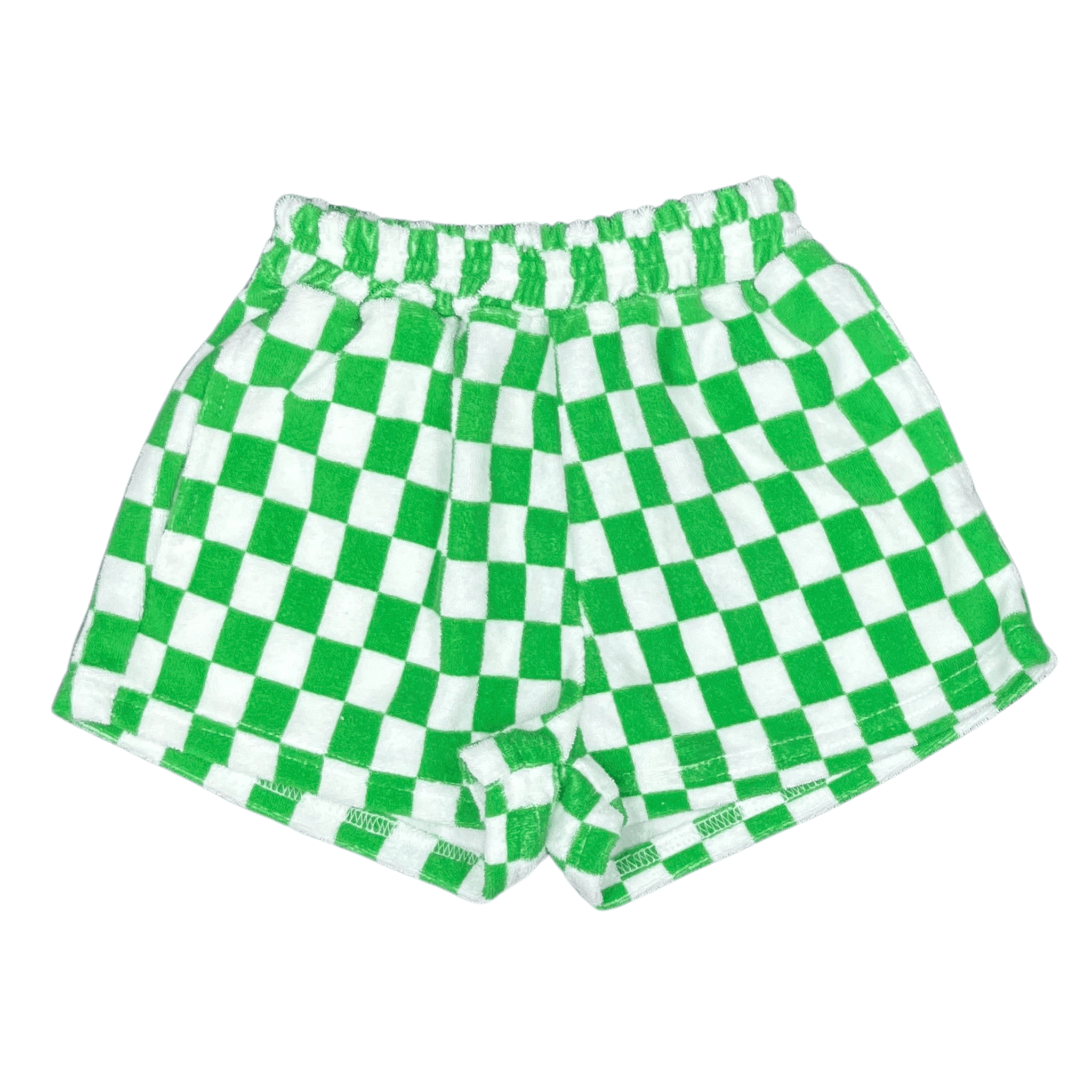 Terry Checker Shorts